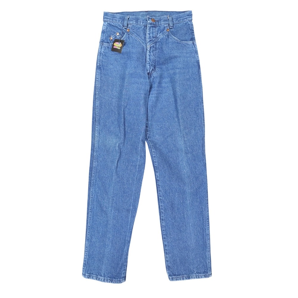 Wrangler Jeans Women 11/12 Blue Excellent Vintage High Rise Western Denim